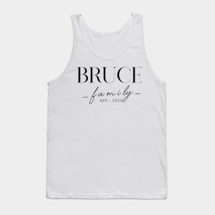 Bruce Family EST. 2020, Surname, Bruce Tank Top